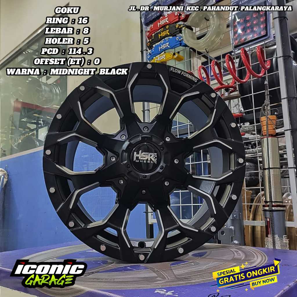 PELANG/VELG HSR RING 16 UNTUK XPANDER. RUSH. TERIOS. BRV. INNOVA