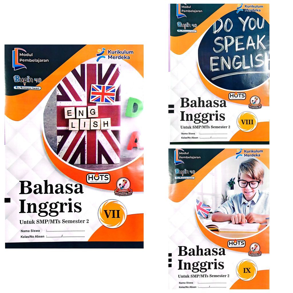 LKS SMP MTS BAHASA INGGRIS KELAS 7 8 9 SEMESTER 2 2025/2026 KURIKULUM MERDEKA