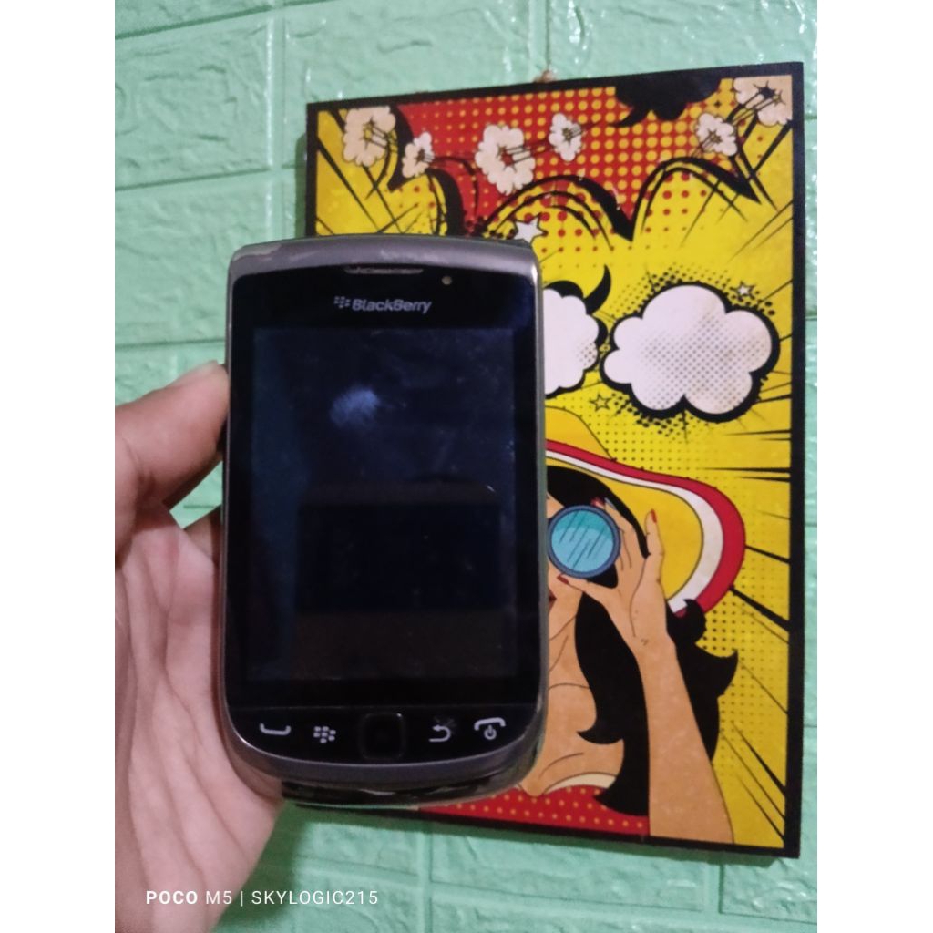 BlackBerry Torch 9800 Second No Baterai Hp Jadul Unik Langka