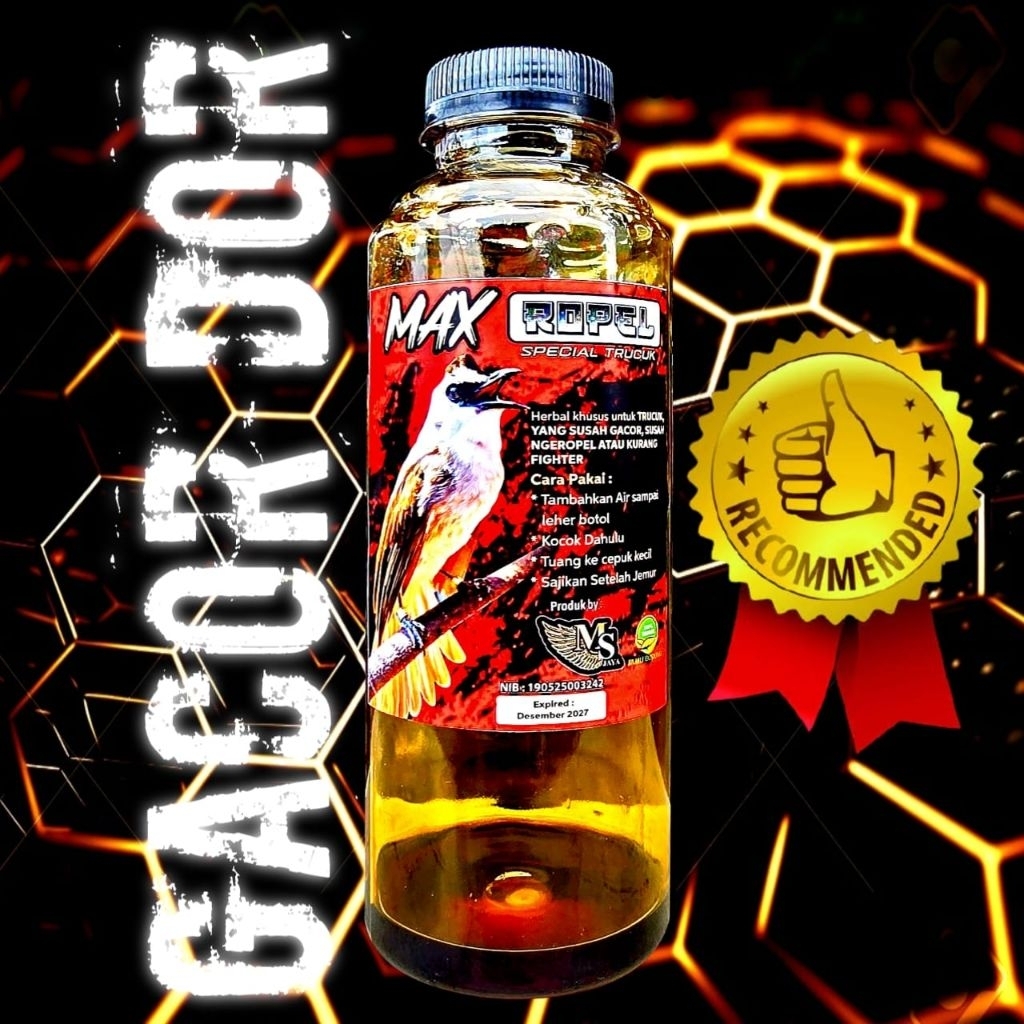 VITAMIN Trucukan jenggot kapas tembak cucak ijo Ropel cepat gacor