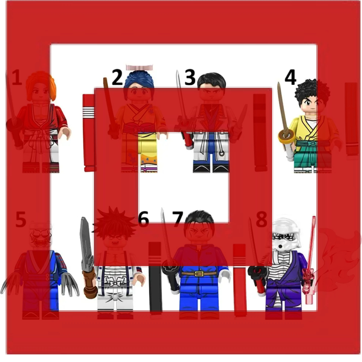 Anime Rurouni Kenshin Himura Kaoru Aoshi Yahiko Han’nya Sagara Sanosuke Saito Shishio Action Figure 