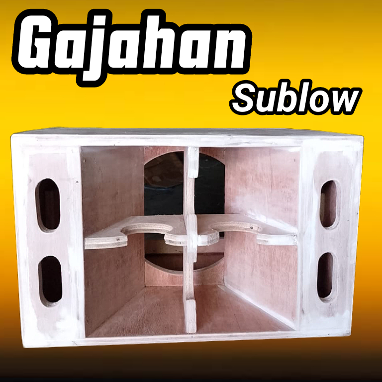 Box speaker lowsub 8 inch gajahan bahan 12 mm cocok untuk pelengkap sound miniatur 1 set milik anda