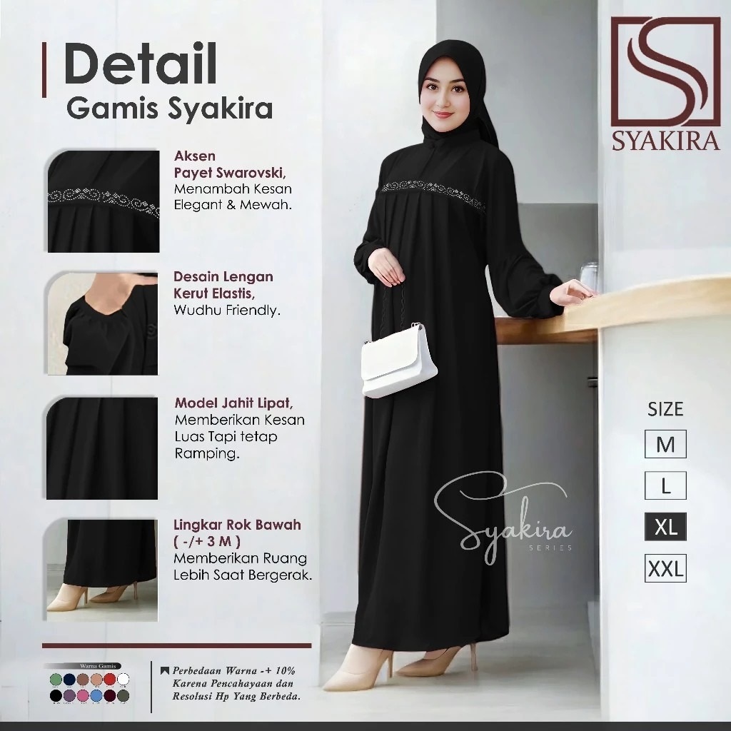 GAMIS CRINKLE AIRFLOW TERBARU 2024 / GAMIS CRINKLE LD 120