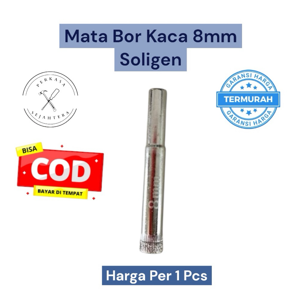 Mata Bor Kaca 8mm / Mata Bor Keramik Granit 8mm Soligen