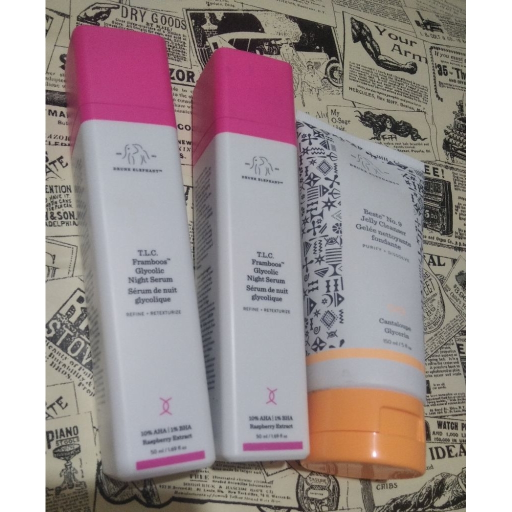 drunk elephant botol/tube kosong