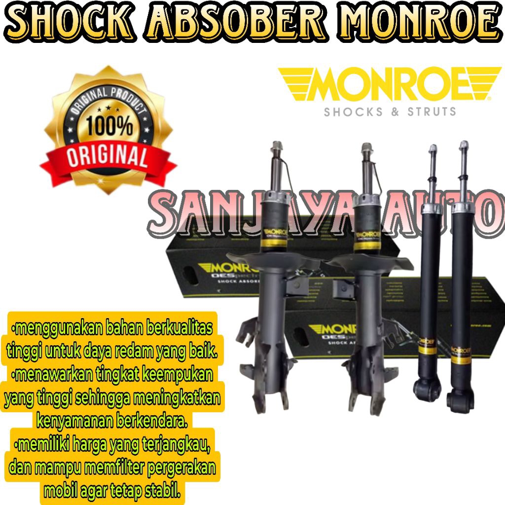 Shockbreaker shock Absober Mitsubishi L300 Depan Belakang Monroe Oespectrum Original
