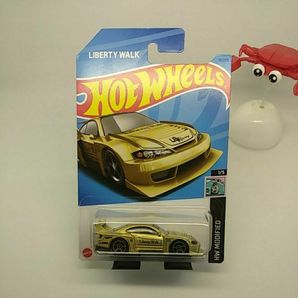 Hot Wheels LB SUPER SILHOUETTE NISSAN SILVIA [S15] LIBERTY WALK HW MODIFIED Diecast