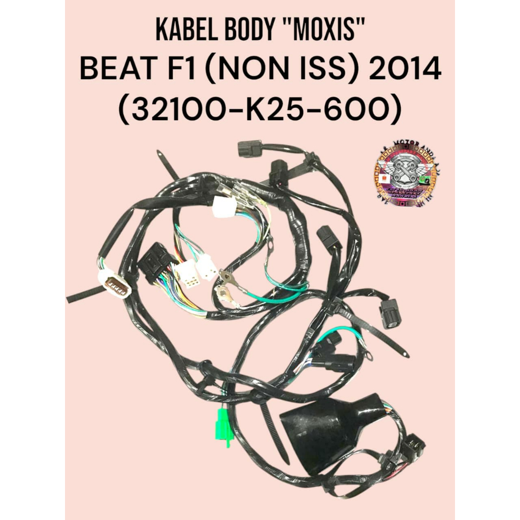 KABEL BODY BEAT F1 (NON ISS) 2014 (32100-K25-600) "MOXIS"