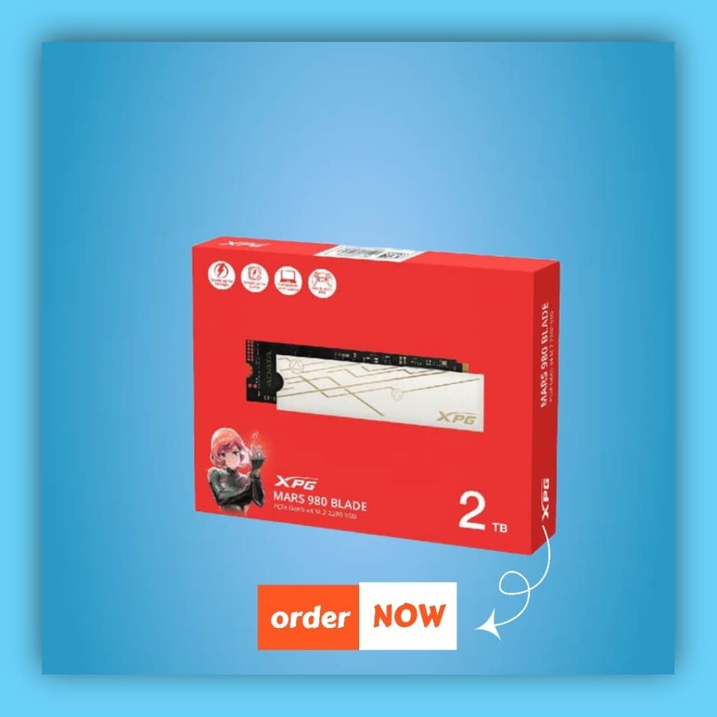 Adata SSD XPG NVME GEN5 MARS 980 BLADE 2TB