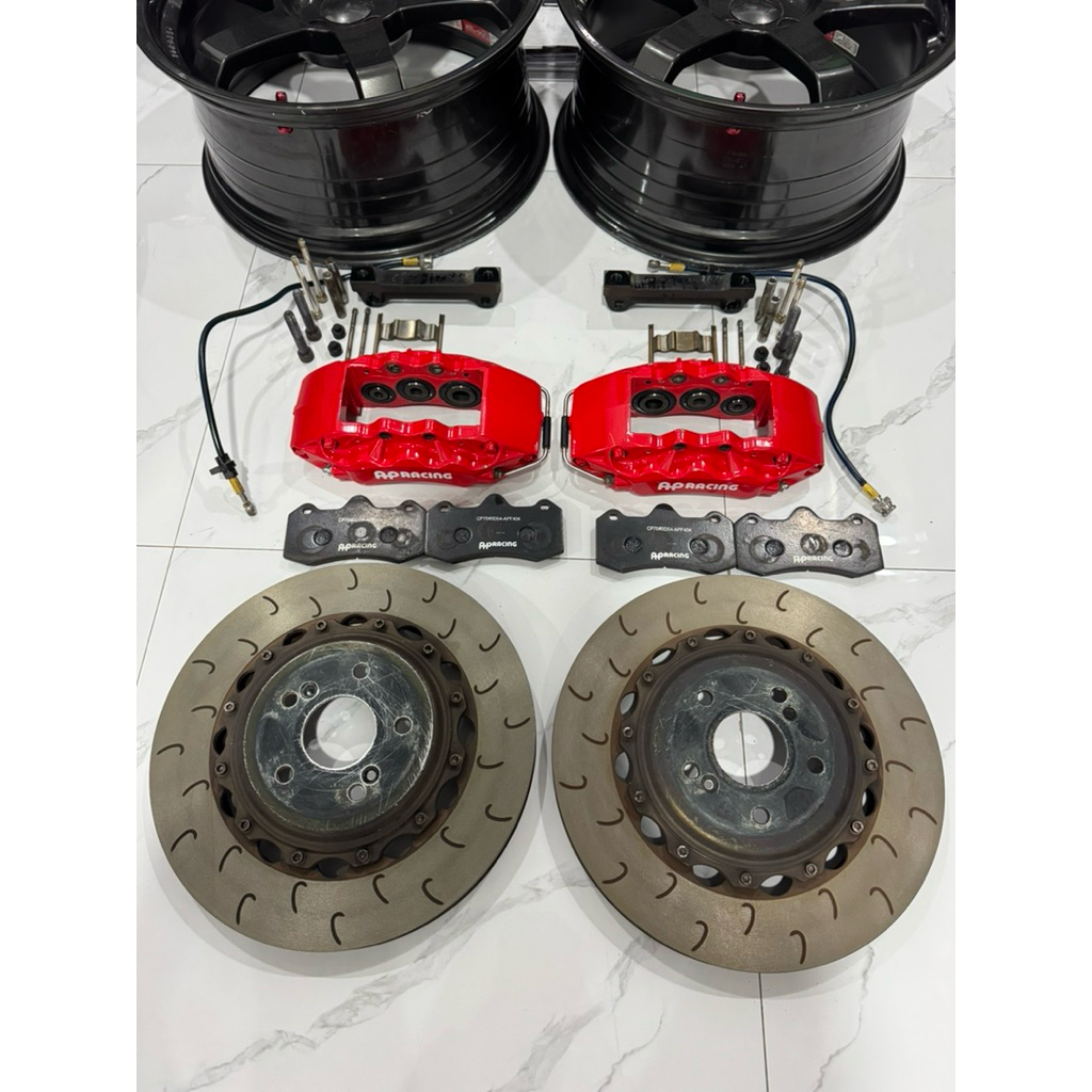 HONDA CRV PRESTIGE / CIVIC TURBO BIG BRAKE KIT AP RACING 6 POT DISC 355MM ORIGINAL REFRUBISH