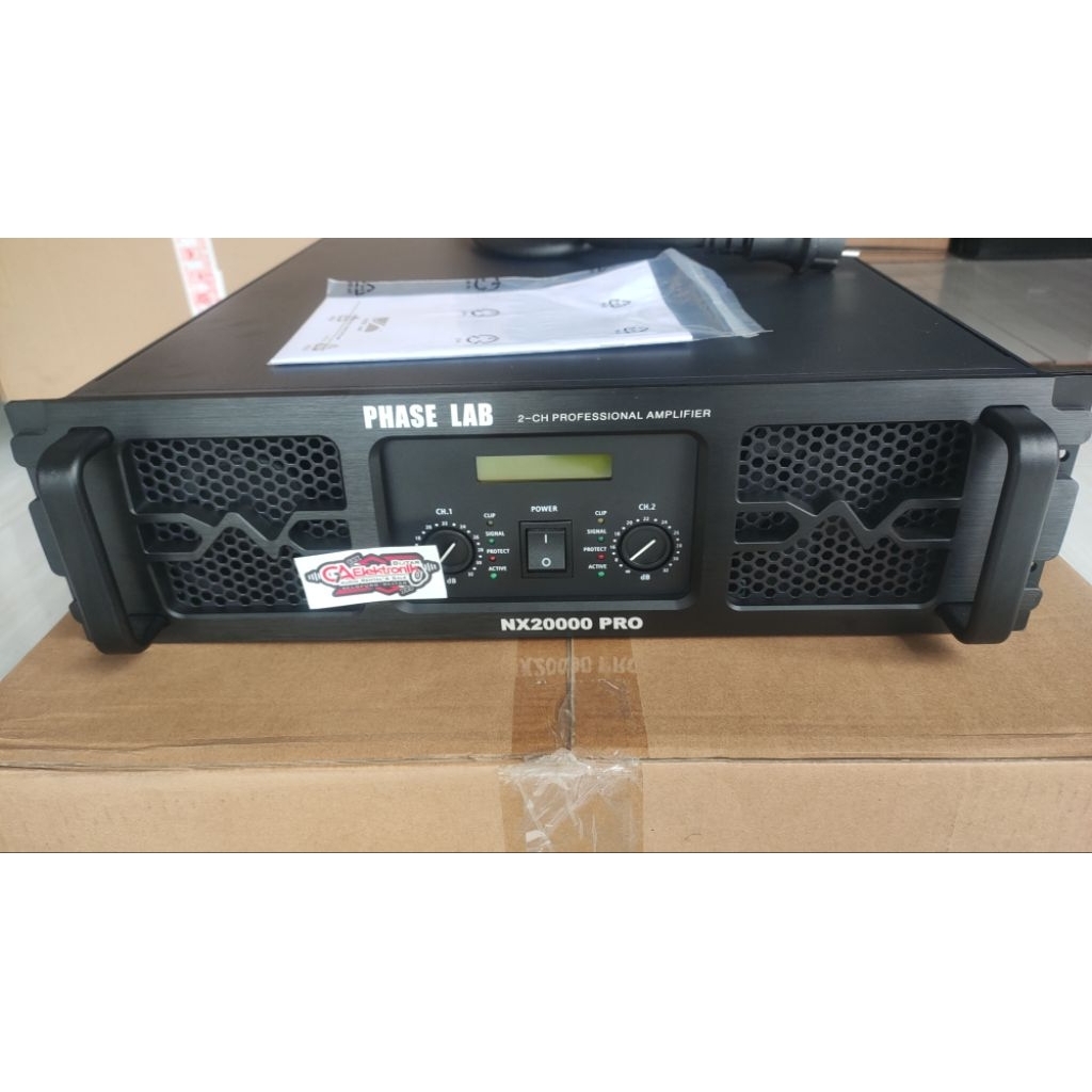 Power Phaselab NX20000pro Class TD 2ch subwofer