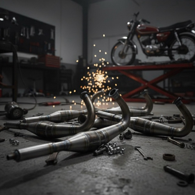 Knalpot RX King Full Racing GRS Blayer Custom Tenaga Buas Suara Bass Kencang Finishing Premium Ori