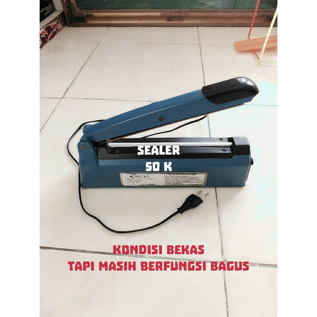Sealer Plastik - Sealer - Sealer 220V - Sealer Omicko - Peralatan Listrik - Dapur - Rumah Tangga