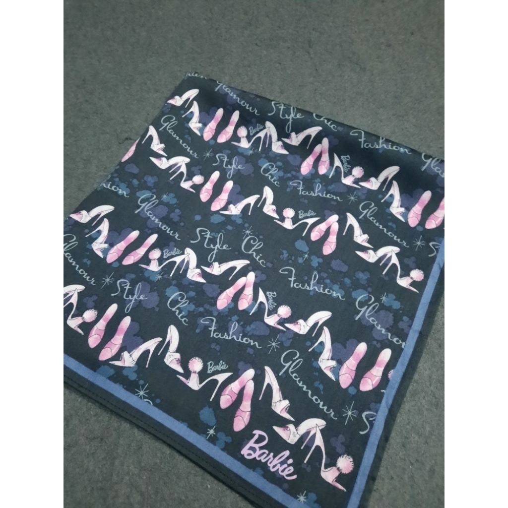 Saputangan Barbie Original Vintage Rare Handkerchief