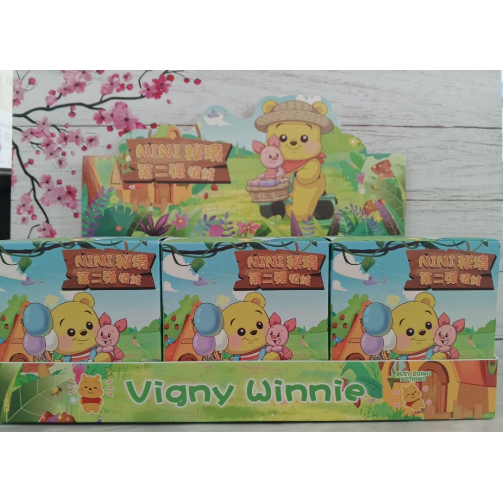 SELECTED BLIND BOX POOH - SECRET GARDEN SECOND EPISODE VELVET PAINTING SERIES