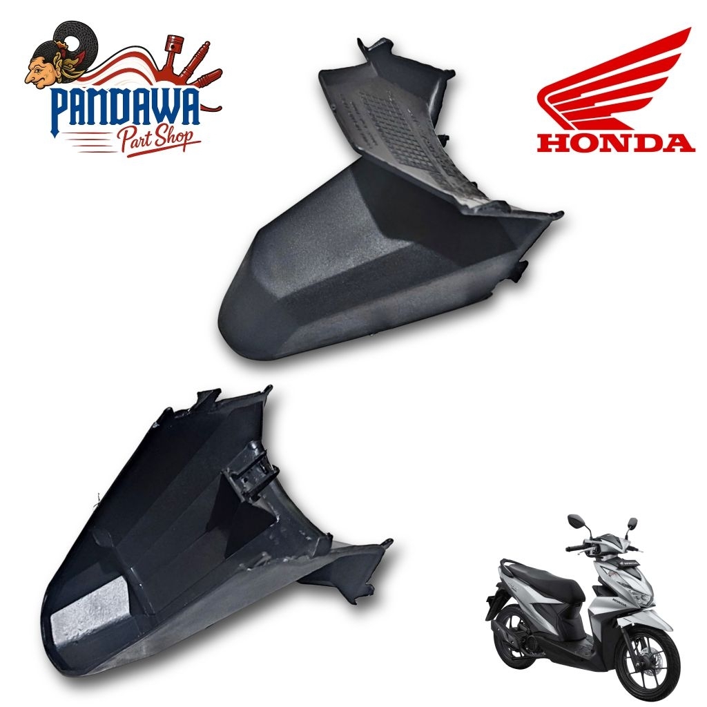 Cover lampu belakang plat nomer nomor motor Honda Beat deluxe beat street beat Led 2020-2024 K1a