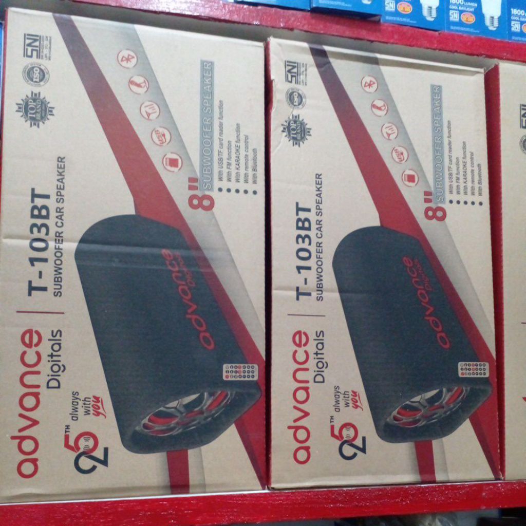 Speaker Advance T103Bt Speaker bluetooth 8 Inch Advance T103Bt
