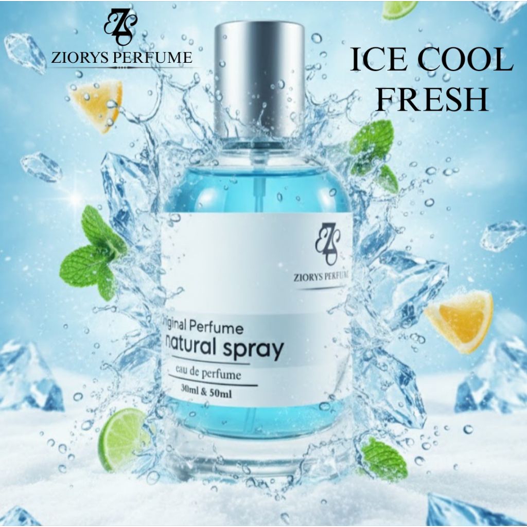 Parfum Ziorys Ice Cool Fresh Original By Ziorys Perfume - Parfum Unisex