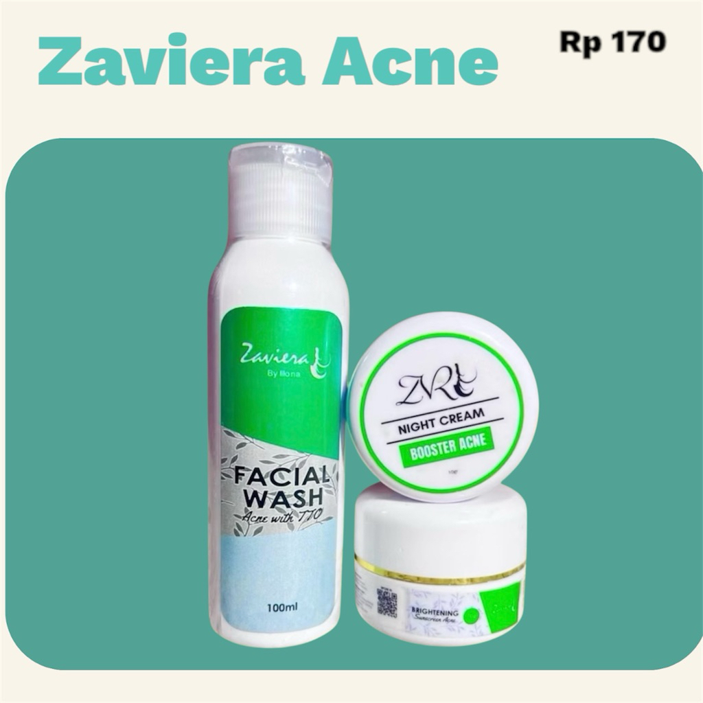 PAKET ZAVIERA ACNE  / Zaviera Skincare