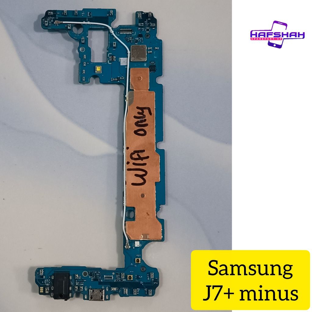 Mesin Samsung J7+ J7 plus hidup no sandi minus sinyal