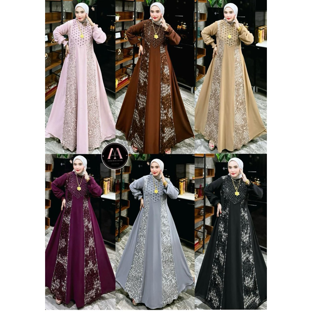 gamis M tile abang adek