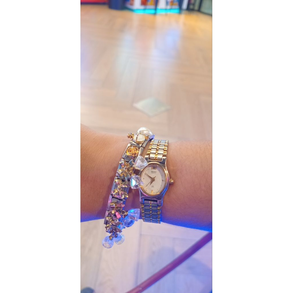 Vintage Seiko dual tone