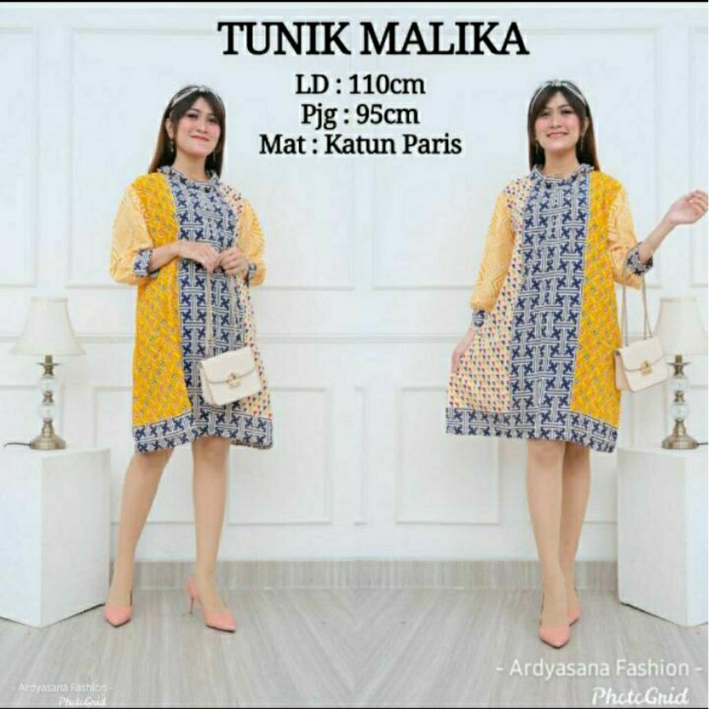 Tunik Malika Batik Solo Tunik Batik Wanita