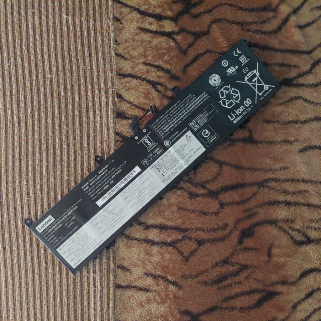 Baterai Battery Lenovo ThinkPad P1 X1 Extreme Gen 1 Gen 2 01AY969 Original Copotan