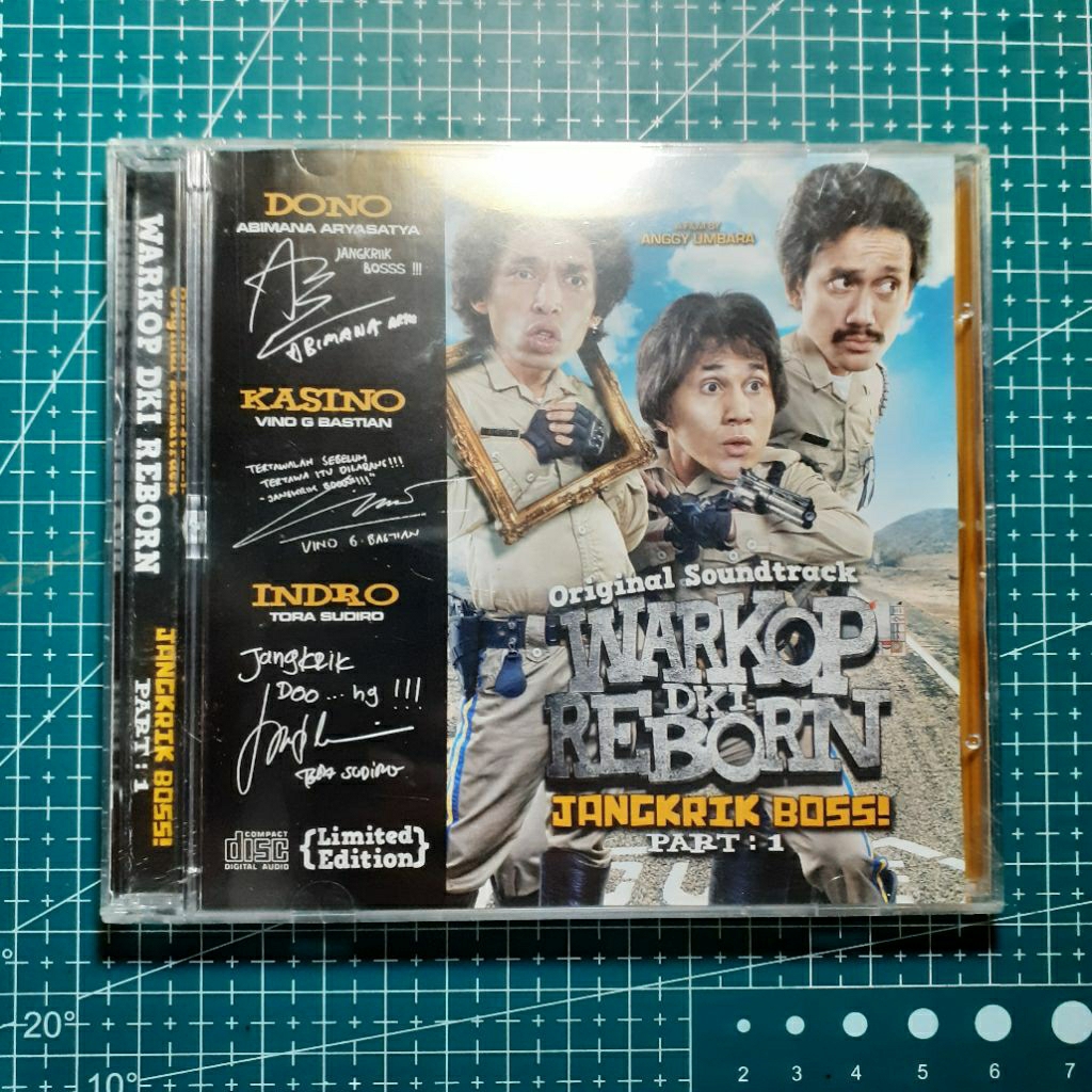 CD OST Warkop DKI Reborn Jangkrik Boss Part 1 - Music Soundtrack (Sealed)
