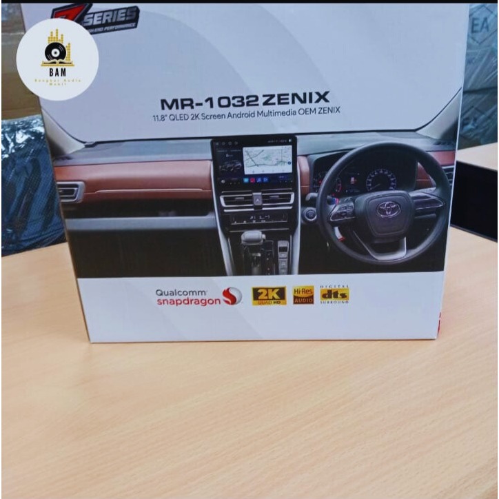 HEAD UNIT ANDROID MIRAI MR-1032 ZENIX 11.8 INCH QLED 2K 8/128GB / MIRAI MR-1032 ZENIX HEAD UNIT 11.8