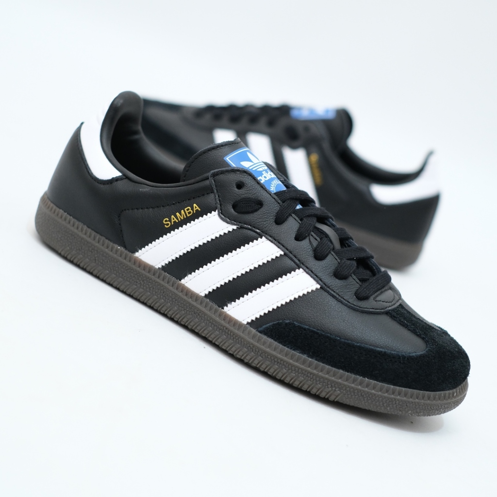 (BISA COD) Adidas Samba OG Black White Gum Original B75807