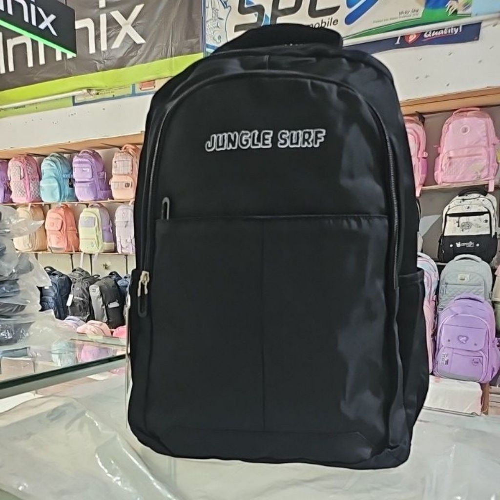 TAS RANSEL PRIA JUNGLE SURF BY ALTO ORIGINAL 72840K HITAM