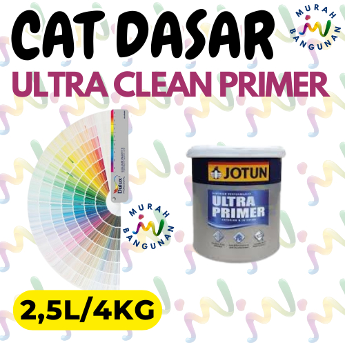 CAT DASAR SEALER JOTUN ULTRA PRIMER 2,5 LITER / ANTI ALKALI 1 GALON EKSTERIOR INTERIOR