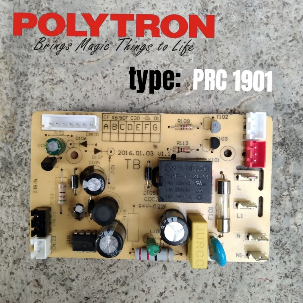 modul Board power Magicom rice cooker digital Polytron PRC1901 PRC 190I