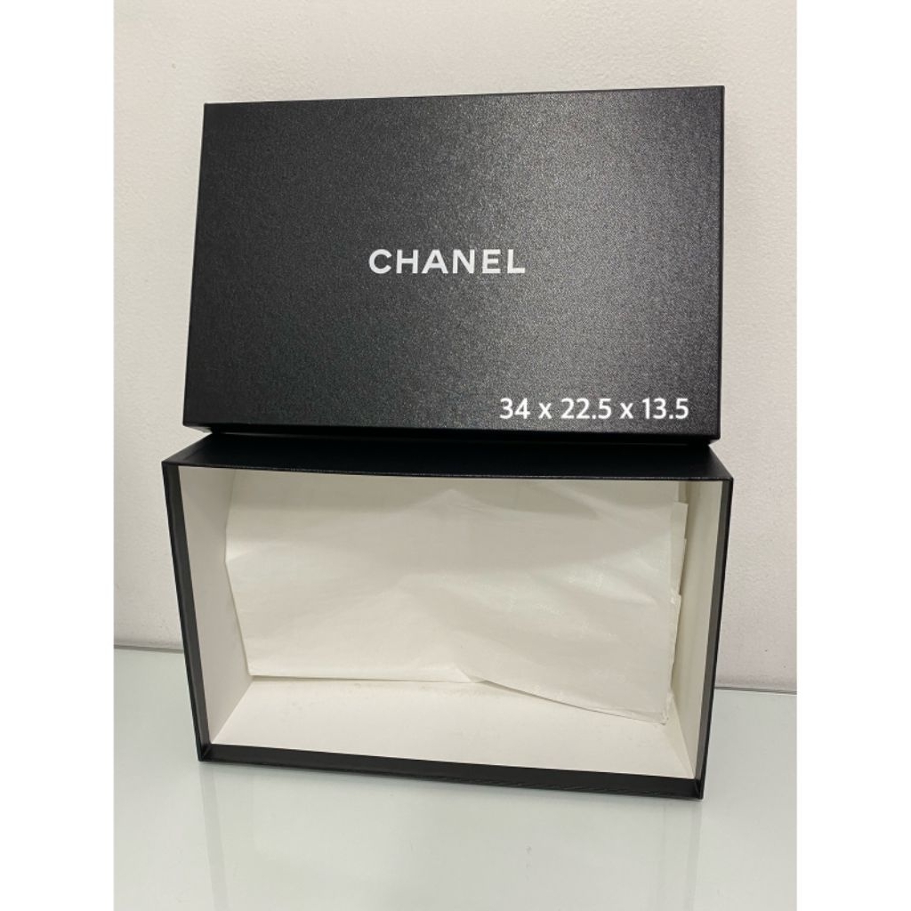 BOX CHANEL PRELOVED SHOES AUTHENTIC / KOTAK CHANEL ORI