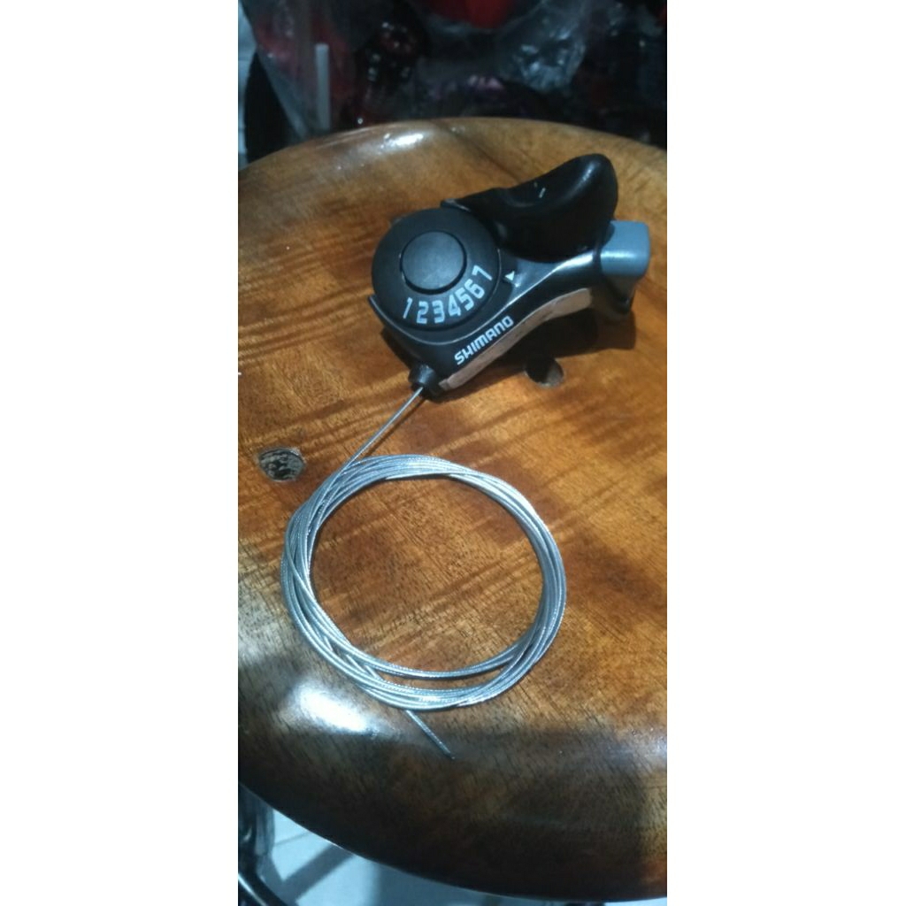 SHIFTER TOMBOL 7 SPEED SHIMANO (KANAN)
