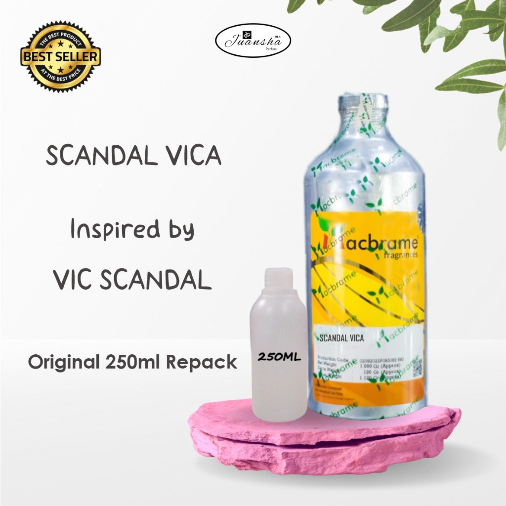 bibit parfum murni SCANDAL VICA | MACBRAME  250ML REPACK