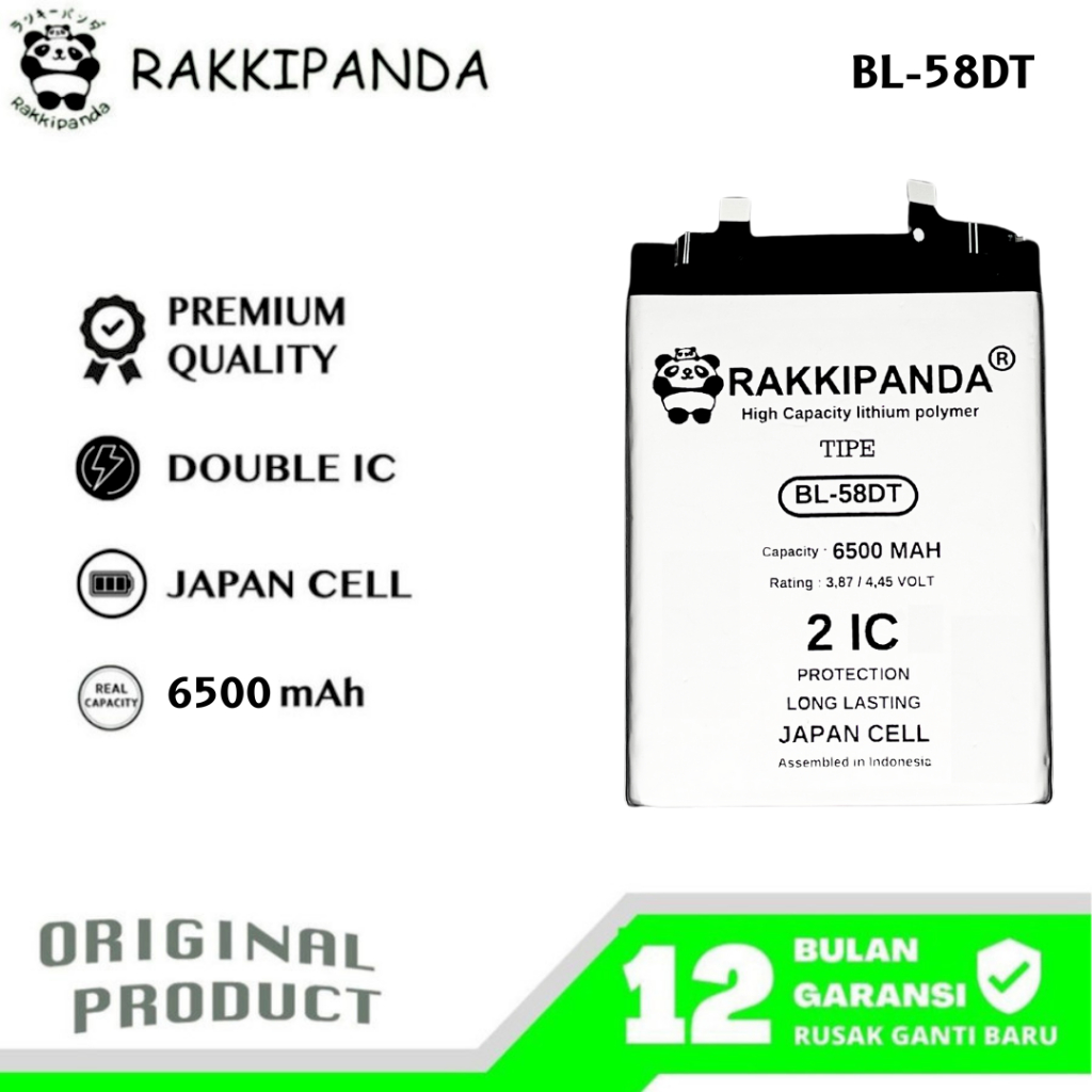 RakkiPanda - BL-58DT Tecno Pova 4 Pro Batre Batrai Baterai