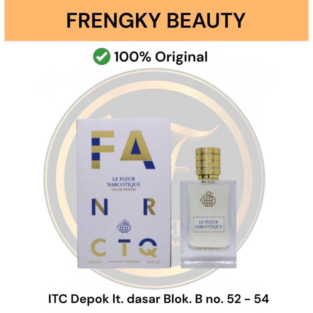 FRAGRANCE WORLD LE FLEUR NARCOTIQUE EDP 100ML