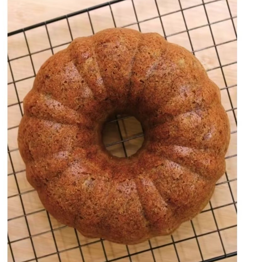 bolu pisang kukus polos