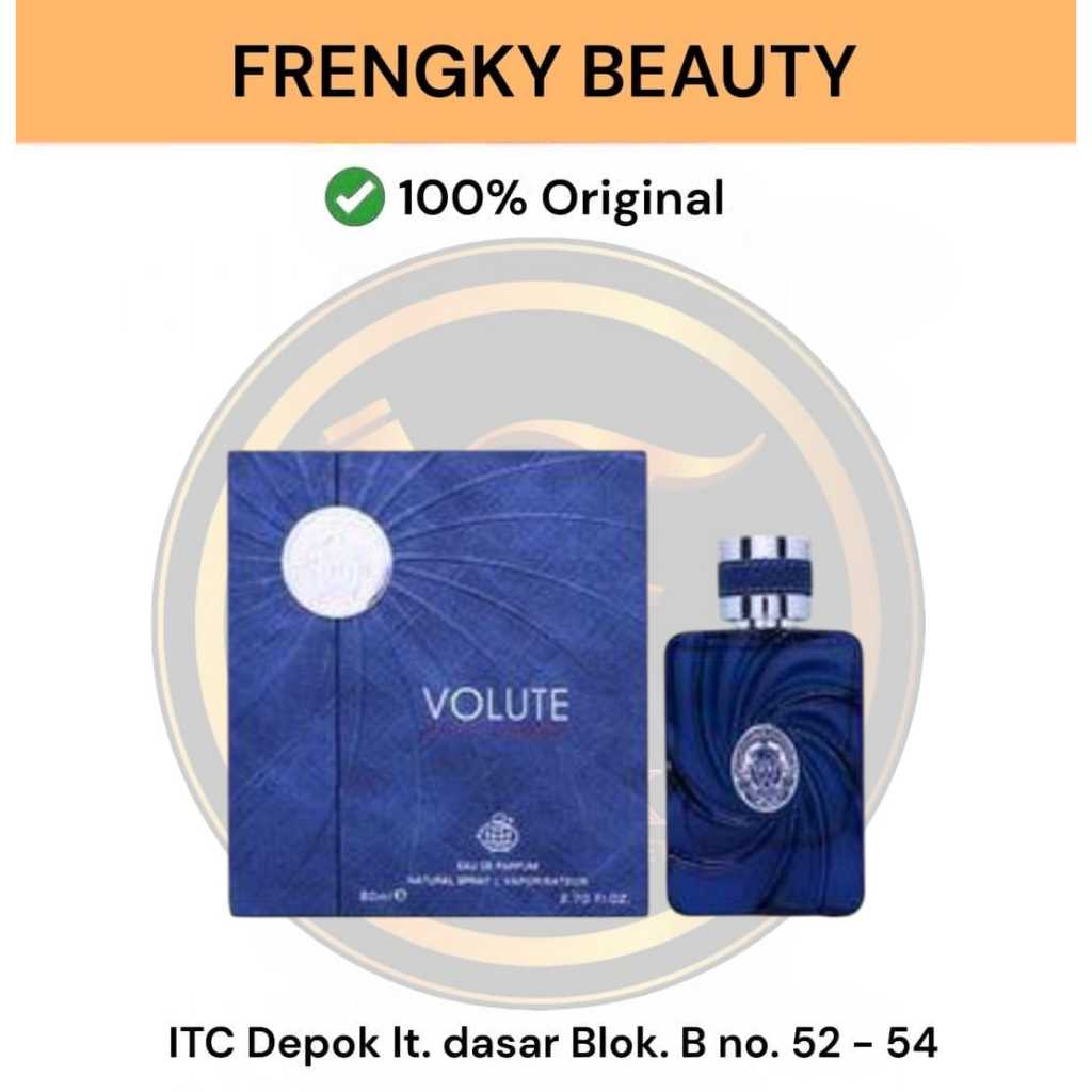 FRAGRANCE WORLD VOLUTE POUR HOMME EDP 80 ML