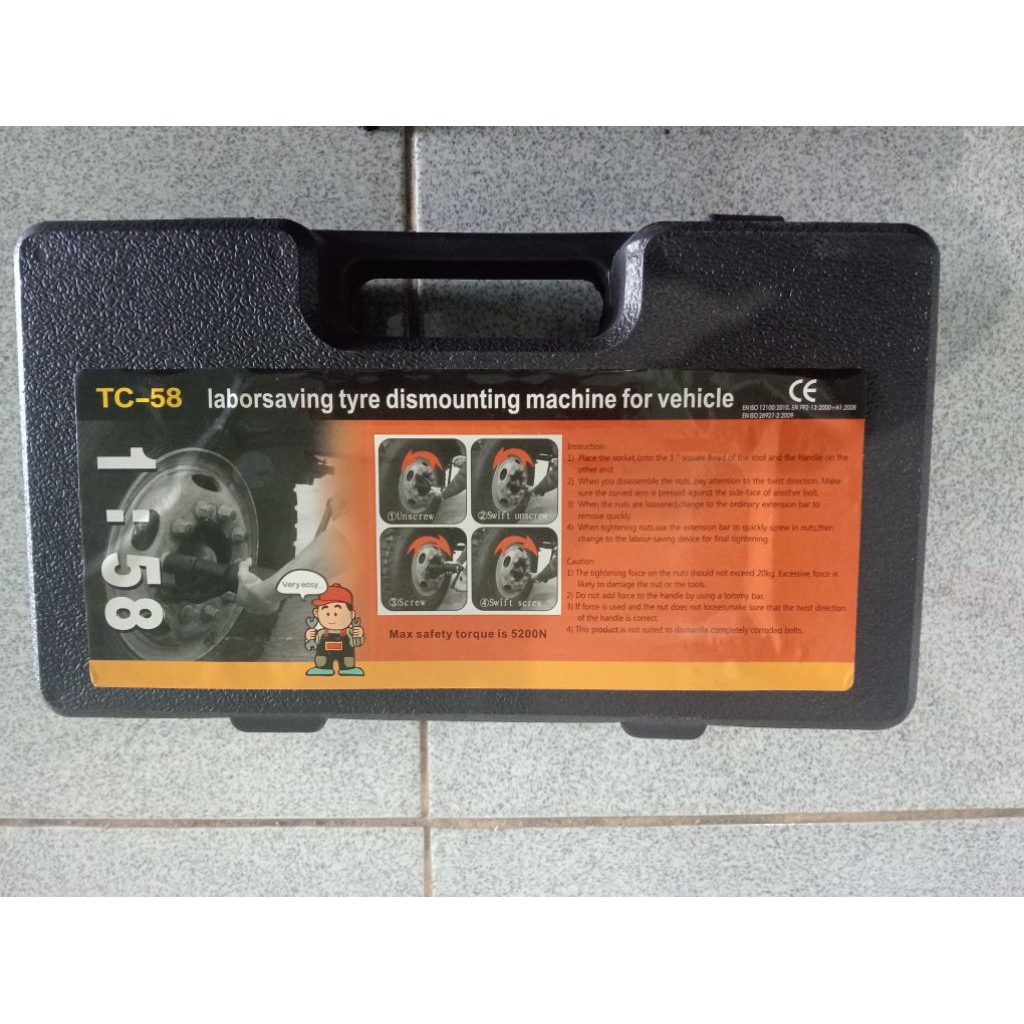 impact manual 1 inch kunci roda truk