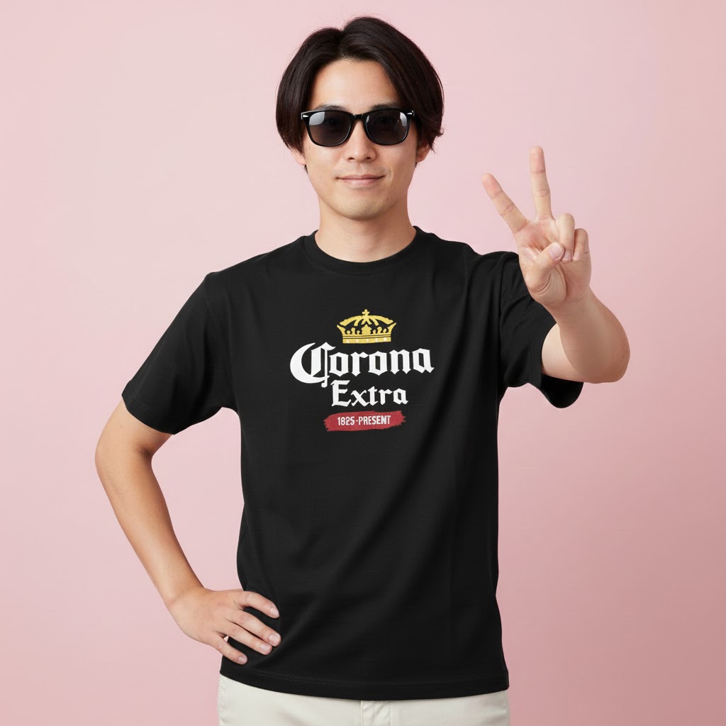 Kaos Baju Corona Extra Beer Cotton Combad t-shirt Distro Clothing