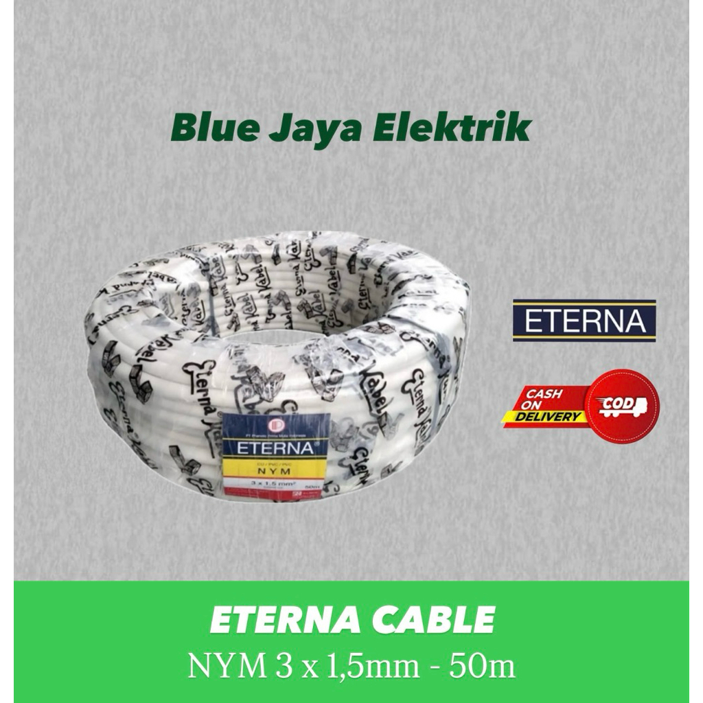 KABEL ETERNA NYM 3 x 1,5mm - 50m