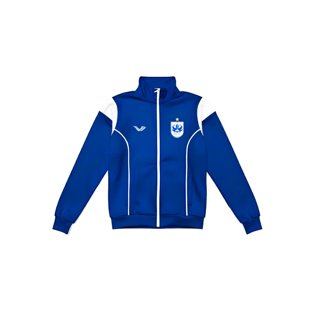 Official Jaket Track PSIS STORE - Blue White
