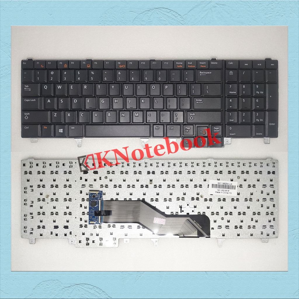 Keyboard Dell Latitude E5520 E5520M E5530 E6520 E6530 E6540