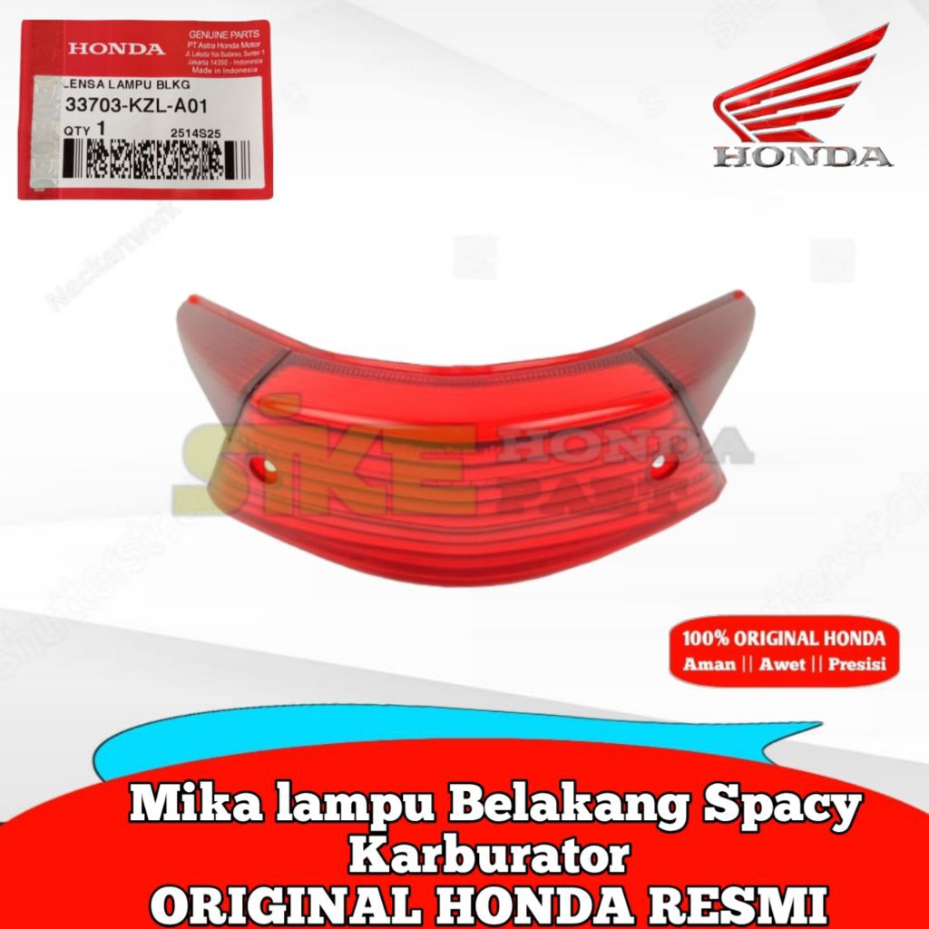 33703-KZL-A01 Mika lampu Belakang Spacy 2011-2018 ORIGINAL HONDA RESMI