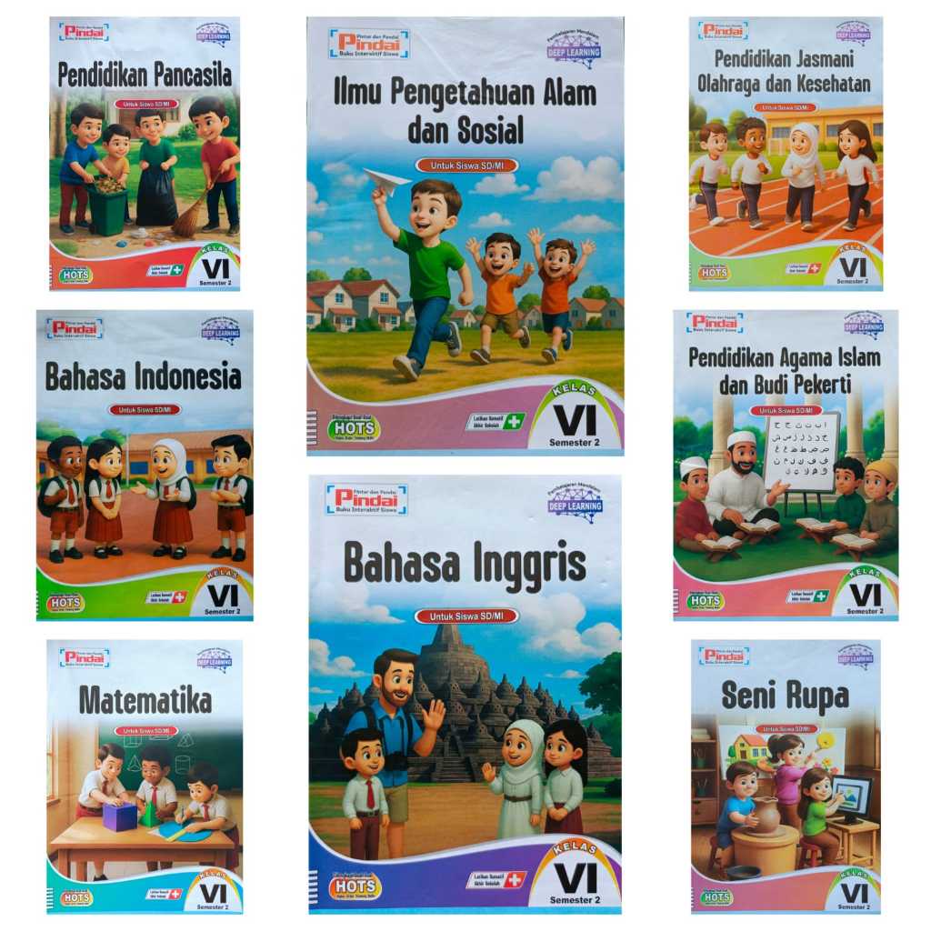 Pindai Lks Kelas 6 SD/MI Semester 2 Kurikulum Merdeka CV. Arya Duta