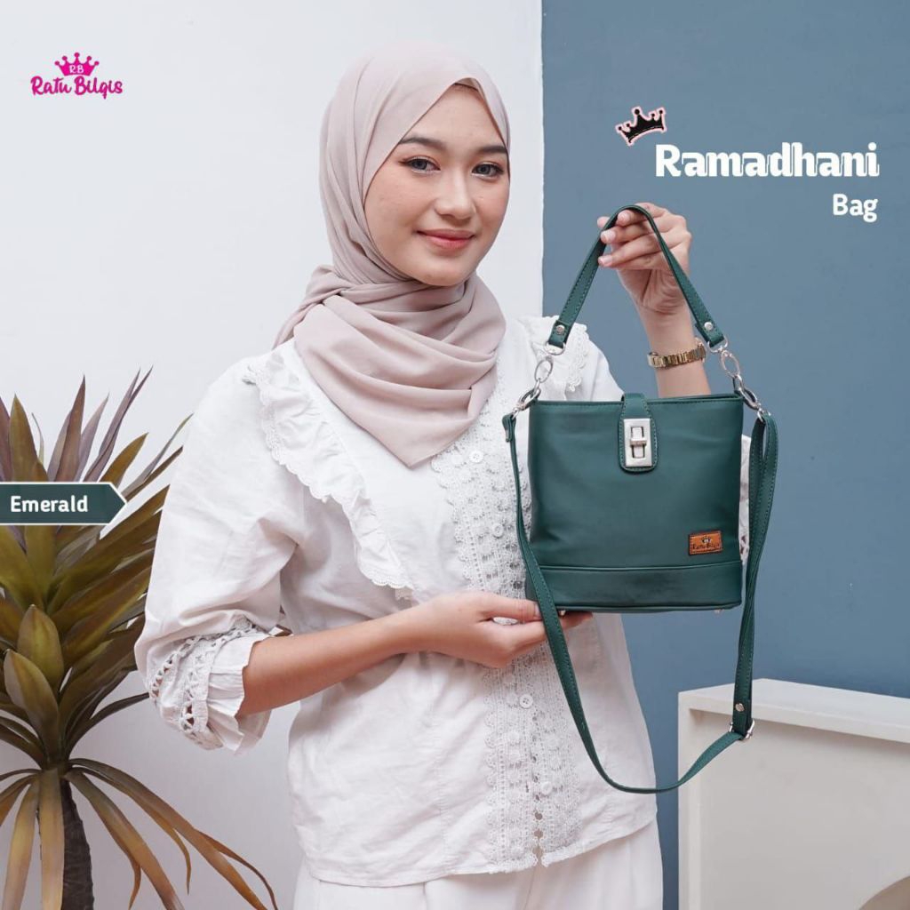 Ramadhani bag - By Ratu Biqlis Tas selempang wanita simple