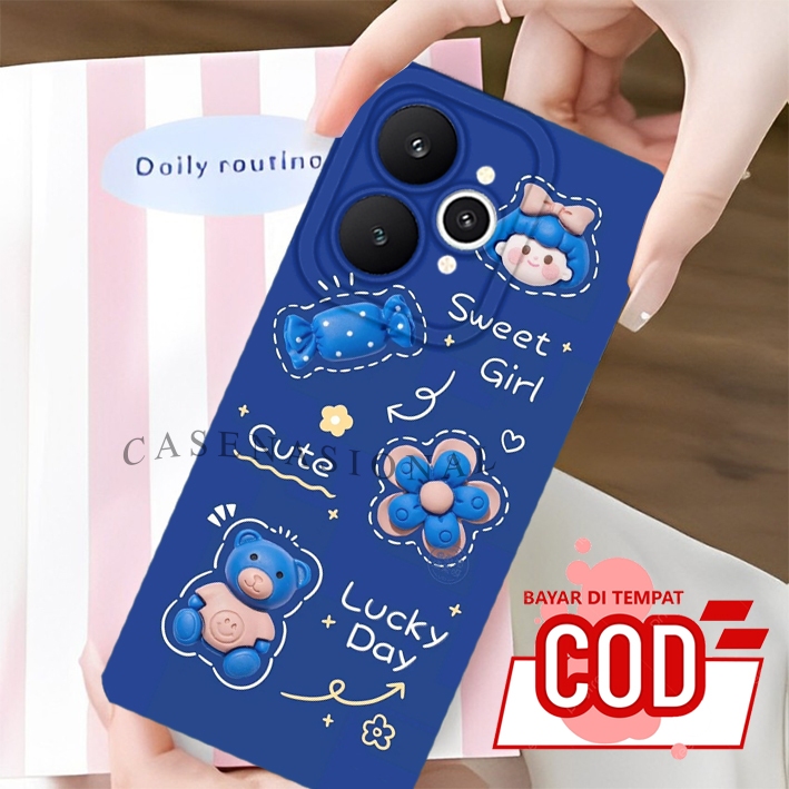 Kessing Realme 15 - Realme 15 pro - Realme 14 - Realme 14T Terbaru case cute Kekinian Viral All Type